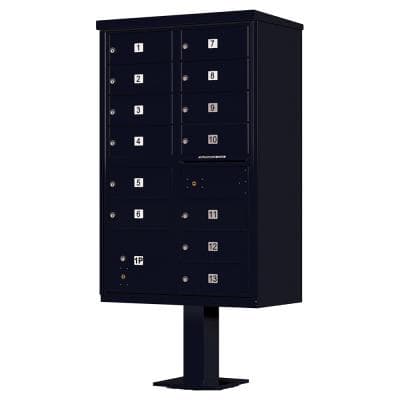 Florence Cluster Box Unit 13 Black